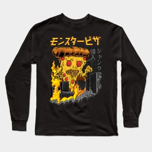 Monster Pizza Long Sleeve T-Shirt